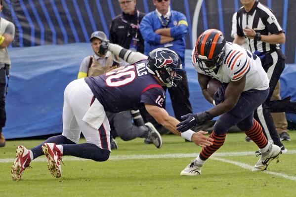 Smith INT sets up game ending FG as Bears beat Texans 23 20 AP News